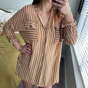 Faithful The Brand Baia Shirt Dress M